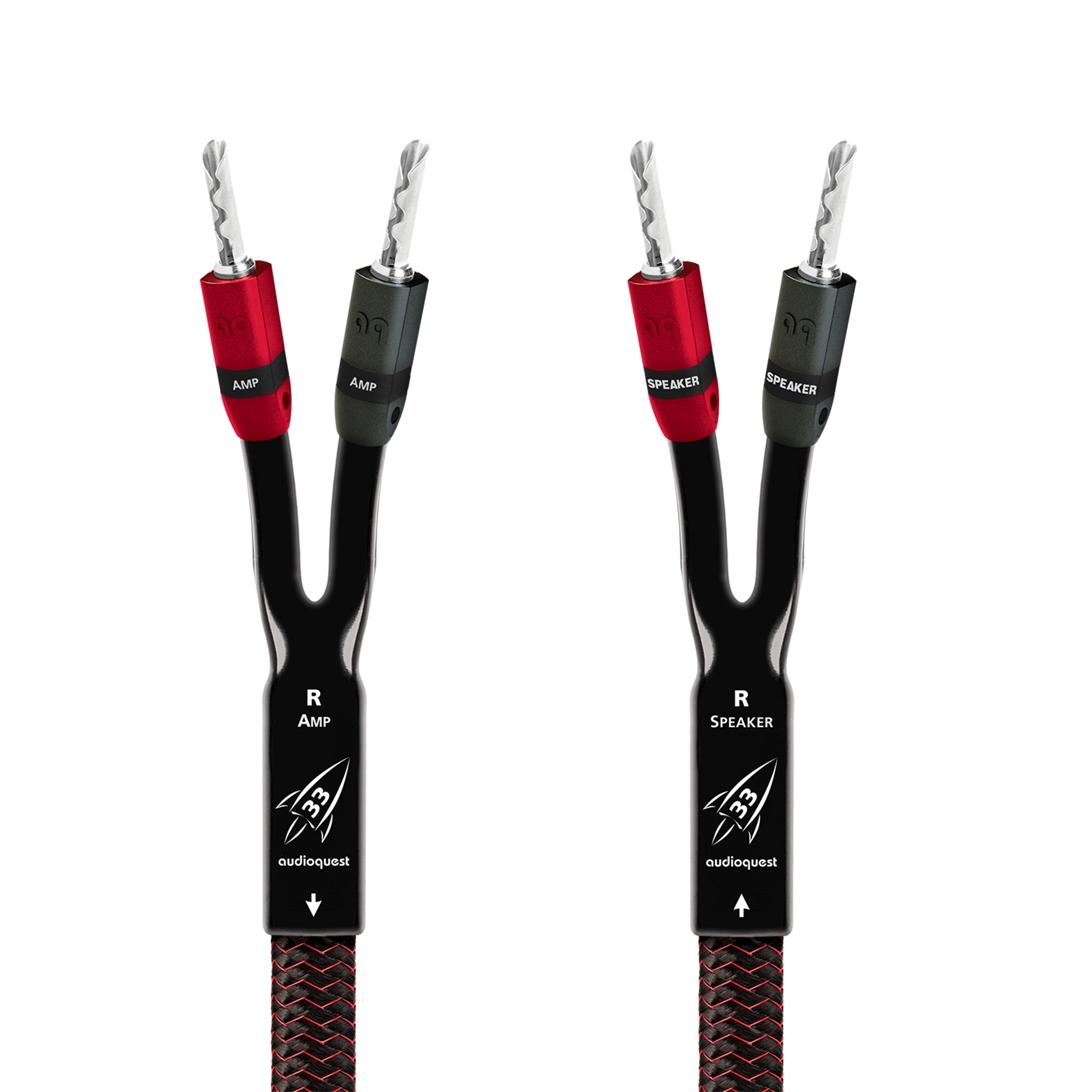 AudioQuest Rocket 33 スピーカケーブル 3m 1本 AudioQuest Rocket 33 Full-Range – SolAudio