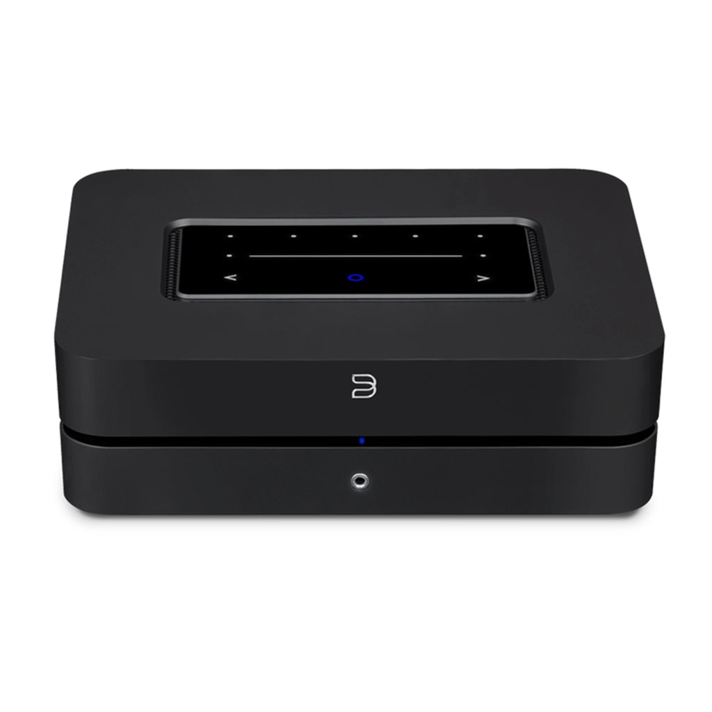 Black Bluesound Powernode Wireless Streaming Amplifier 