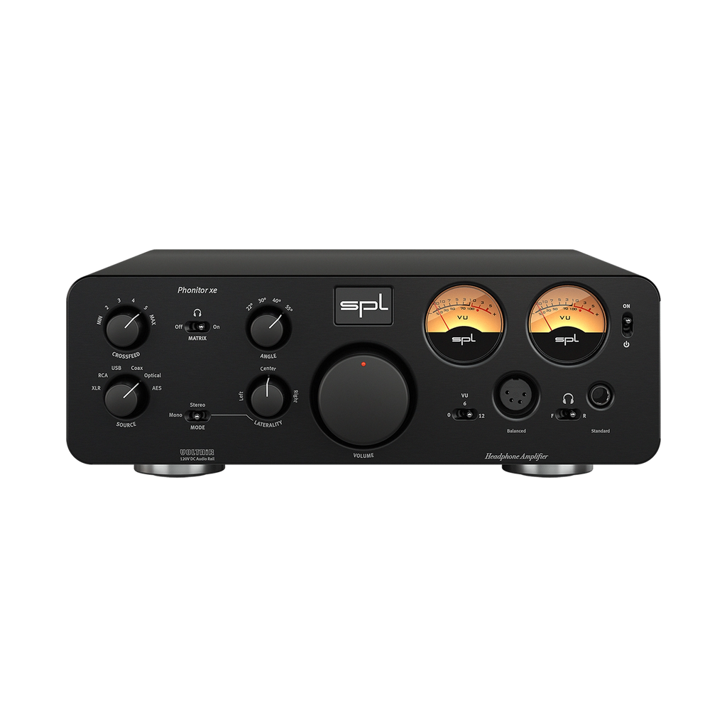 Black SPL Phonitor xe Headphone Amplifier with DAC